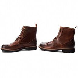 

Чоботи Clarks Batcombe Lord 261271907 Dark Tan Leather, Коричневий