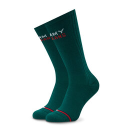

Набір з 2 пар високих шкарпеток unisex Tommy Jeans 701218957 Green/Blue 007, Кольоровий
