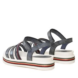 

Босоніжки Tommy Hilfiger Platform Velcro Sandal T3A2-32763-0568 S Blue 800, Cиній