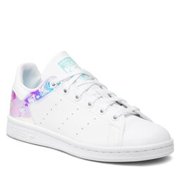 adidas Cipő adidas Stan Smith J H05849 Ftwwht/Ftwwht/Pulaqu
