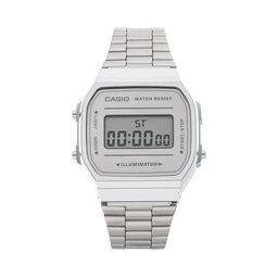 Casio Laikrodis Casio Vintage A168WEM-7EF Silver/Silver