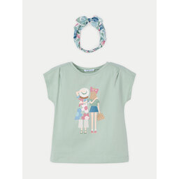 Mayoral Mayoral Camiseta 3009 Verde Regular Fit