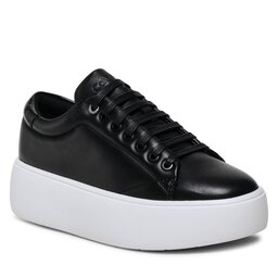 Calvin Klein Tenisice Calvin Klein Bubble Cupsole Lace Up HW0HW01356 Ck Black BEH