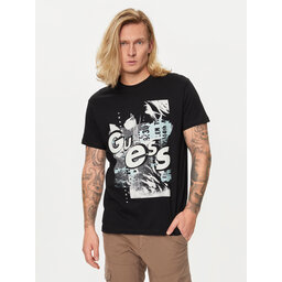 Guess Guess T-Shirt M4YI02 I3Z14 Schwarz Regular Fit