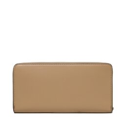 

Великий жіночий гаманець Calvin Klein Jeans Sleek Zip Around Sold K60K610346 PF2, Бежевий
