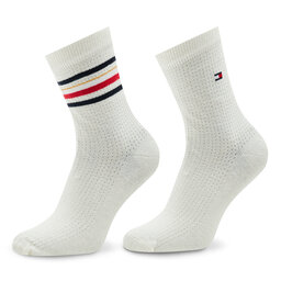 Tommy Hilfiger 2er-Set hohe Damensocken Tommy Hilfiger 701223809 Marshmallow 001