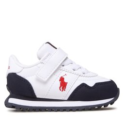 

Снікерcи Polo Ralph Lauren Train 89 Pp Ps RF104135 White Tumbled/Navy Micro w/ Red PP, Білий