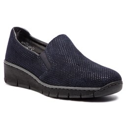 Rieker Pantofi Rieker 53766-18 Blau