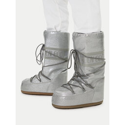 Moon Boot Снігоходи Moon Boot Icon Glitter 80D1402850 Срібний