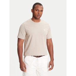 Guess Guess Marškinėliai M4YI0A KCCM1 Smėlio Regular Fit