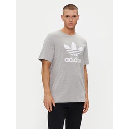 adidas adidas Футболка Adicolor Classics Trefoil T-Shirt IA4817 Сірий Regular Fit