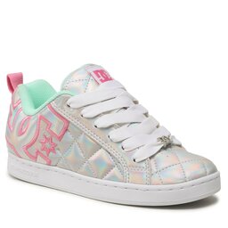 DC Сникърси DC Court Graffik S 301043 White/Metallic Silve WMP
