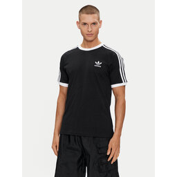 adidas adidas Marškinėliai Adicolor Classics 3-Stripes T-Shirt IA4845 Juoda Slim Fit