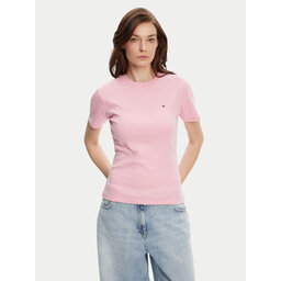Tommy Hilfiger Tommy Hilfiger Póló New Cody WW0WW40587 Rózsaszín Slim Fit