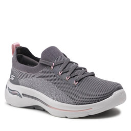 Skechers Sneakers Skechers Go Walk Arch Fit 124863/GYPK Gray/Pink