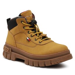 Tommy Hilfiger Зимни обувки Tommy Hilfiger T3B5-33156-0316A M Ochre/Black 105
