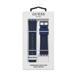 Guess Csereszíj az Apple Watch-hoz Guess CS3003S3 Sötétkék