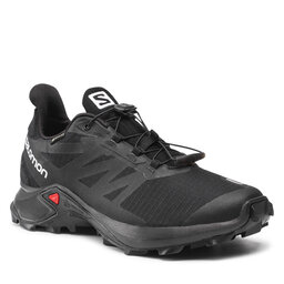 Salomon Обувь Salomon Supercross 3 Gtx GORE-TEX 414535 29 W0 Black/Black/Black