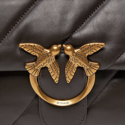 

Сумка Pinko Love Big Puff Cl. PE 23 PLTT 100037 A0F2 Dark Brown M04Q, Коричневий