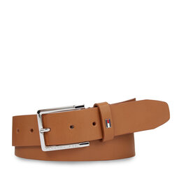 Tommy Hilfiger Pánsky opasok Tommy Hilfiger Oliver 3.5 Ext AM0AM11461 Hnedá