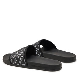 

Шльопанці EA7 Emporio Armani XCP010 XK340 N078 Full Black/White, Чорний