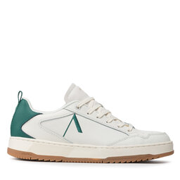 

Снікерcи ARKK Copenhagen Visuklass Leather Stratr65 CR5925-0010-M Marshmallow Evergreen/Light Gum, Білий