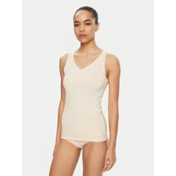 Triumph Triumph Felső Sense Of Modal 10224796 Ekru Slim Fit
