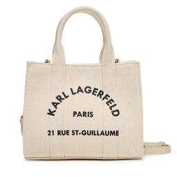KARL LAGERFELD Handtasche KARL LAGERFELD A3W50118 Écru