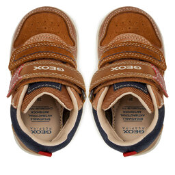 

Черевики Geox B New Flick B. A B161LA 022ME C6381 M Lt Brown/Navy, Коричневий