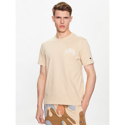 Champion Champion Marškinėliai 218521 Smėlio Regular Fit