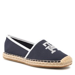 Tommy Hilfiger Espadrilles Tommy Hilfiger Th Embroidered Espadrille FW0FW07101 Space Blue DW6