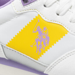 

Снікерcи U.S. Polo Assn. Nobiw005 NOBIW005W/2TH1 Whi-Yel01, Білий