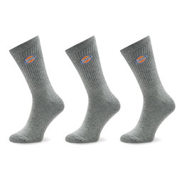 Dickies Lot de 3 paires de chaussettes hautes homme Dickies Valley DK0A4X82 Grey GYM