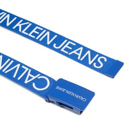 

Дитячий пояс Calvin Klein Jeans Canvas Logo Belt IU0IU00125 C66, Голубий