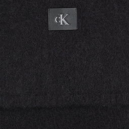 

Шарф Calvin Klein Jeans Minimal Monogram Textured Scarf K60K611264 Black BDS, Чорний