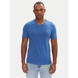 Tommy Jeans Tommy Jeans Marškinėliai Jaspe DM0DM20364 Mėlyna Slim Fit