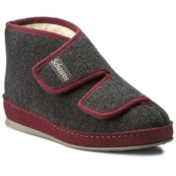 Schawos Pantofole Schawos 370016-9 Bordo/Anthrazit