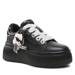 KARL LAGERFELD Сникърси KARL LAGERFELD KL42376N Black Lthr