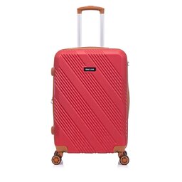 Semi Line Valigia media Semi Line T5851-2 Rosso