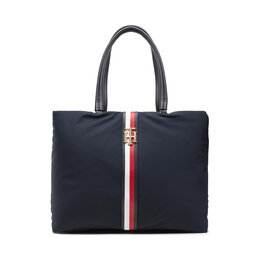 Tommy Hilfiger Geantă Tommy Hilfiger Relaxed Th Tote Cropp AW0AW10927 DW5