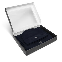 Guess Set šal + kapa Guess M4BZ14 Z2W80 Mornarsko modra