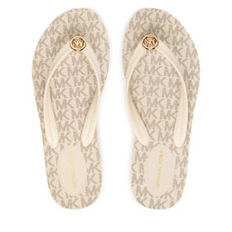 MICHAEL Michael Kors Zehentrenner MICHAEL Michael Kors Posie Flip Flop 40S6PSFA2Q Creme