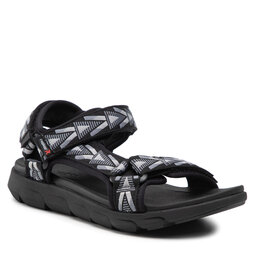 Rieker Sandaler Rieker 20802-00 Schwarz Kombi