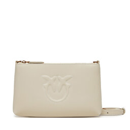 PINKO Torebka PINKO Flat Horizontal Mini PE 25 PCPL 104277 A2AN Biały