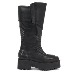 Tommy Jeans Kozaki Tommy Jeans Tjw Long Shaft Biker EN0EN02376 Czarny