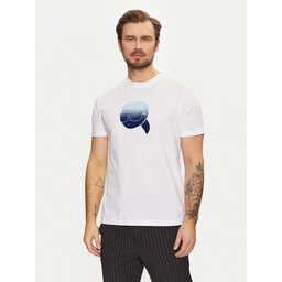 KARL LAGERFELD KARL LAGERFELD T-Shirt 755426 551242 Weiß Regular Fit