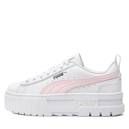 

Снікерcи Puma Mayze Lth Piping Jr 396664-02 Puma White/Whisp Of Pink/Dewdrop, Білий