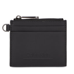 Calvin Klein Custodie per carte di credito Calvin Klein Ck Set 4Cc Holder W/Zip K50K510890 Ck Black BAX