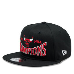 New Era Czapka New Era Champions Patch 950 Bulls 60364218 Czarny