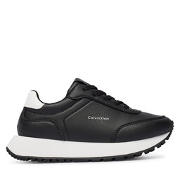 Calvin Klein Sneakers Calvin Klein Low Cut Lace-Up Sneaker V3A9-83110-1355 S Schwarz